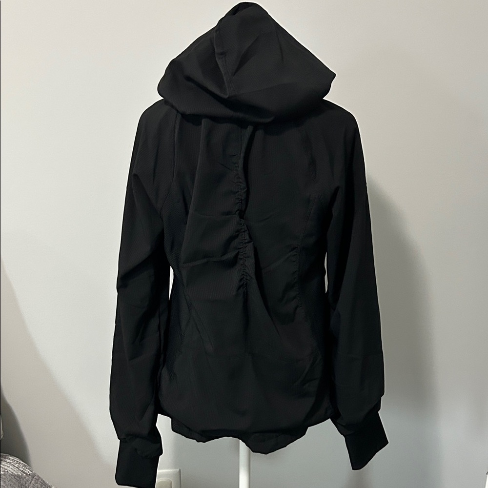 RBX Women's Lightweight Athletic Jacket - Textured Black Size Large - Picture 5 of 7